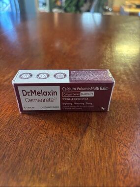 Dr. Melaxin Calcium Volume Multi Balm - Burgundy & White